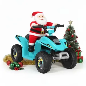 CIPACHO 6V Kids Ride On Electric ATV, Ride Car with 4 Wheels, Ride-On Toy for Toddlers 3-5 Boys & Girls