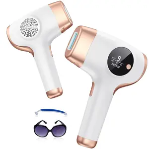 Electric Hair Removal Machine, Beauty Epilator, Epilator Hair Remover, 1 Box IPL Hair Removal Instrument with 2 Modes & 9 Energy Levels, Personal Care Appliances for Women & Men