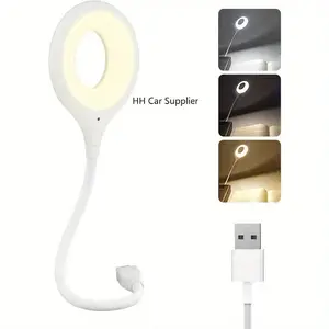 USB Smart Voice Control Night Light, LED Desk Lamp with English Voice Interaction, Dimmable Bedside Lamp, Portable Voice Activated Light for Home Bedroom Study Decor
