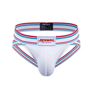 Men's Breathable Mesh Jockstrap Underwear, Sexy Athletic Fit With Supportive Design, Ideal For Gym, Sports, Or Everyday Style