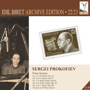 Idil Biret - Idil Biret Archive Edition, Vol. 22/23 - Prokofiev: Sonatas & Toccata  [COMPACT DISC - CD]