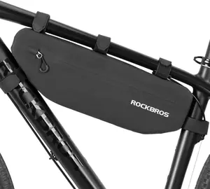 ROCKBROS Bike Frame Bag Waterproof Bike Triangle Bag Bicycle Under Top Tube Bag Corner Pouch Storage Bag for Cycling Accessories