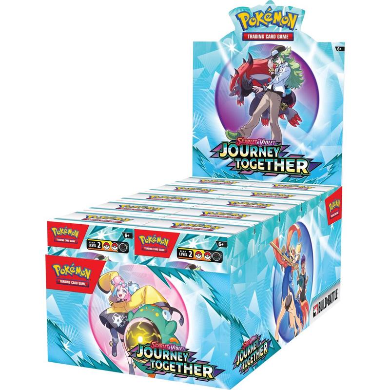 Pokémon Scarlet & Violet Journey Together Build & Battle Box - 4-Packs Inside with 40-Card Ready-to-Play Deck & Unique Promo Cards