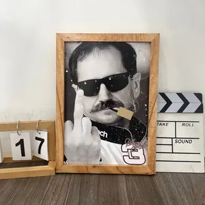 D4le Earnhardt 03 Finger  Wall Poster No Frame, D4le Earnhardt Fan Gift, Wall Art, Home Decor, Racing Wall Art