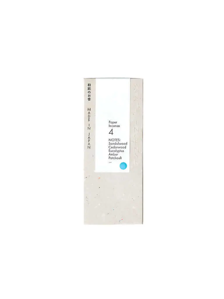 Washi Paper Incense Strips - #4 Mellow Grove