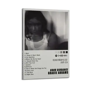 Good Riddance Gracie Abrams Modern Art Deco Painting Art Poster Wall Decoration Wall Poster Art Wall Rich Art Painting Corridor Art Painting Decoration leopard print