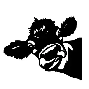 Cow Decal - Personalize and Promote with Durable Vinyl