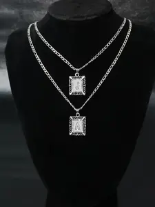 Women's Initial Necklace, Men's Pendant Chain, Name Initial Necklace A-Z Pendant, Stylish and Unique Statement Jewelry Gift, Women's Graduation Gift, Letter Necklace, Couple Necklace, Alphabet Necklace, Personalized Initials