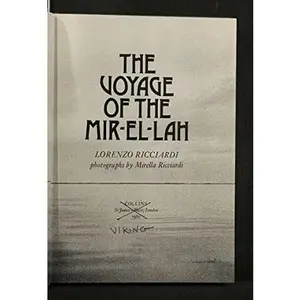 USED-The voyage of the Mir-El-Lah by Lorenzo Ricciardi (Hardcover)