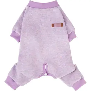 Pajamas for Small Medium Large Sized Dogs, Stretchy  Pjs Onesie Clothes Soft Fleece Sweaters Puppy  Outfits