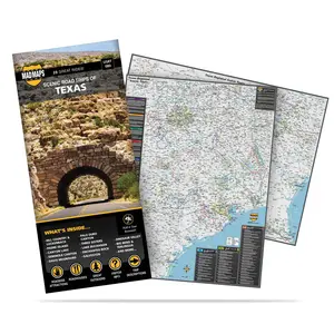 Texas: 26 Scenic Road Trips on One Map