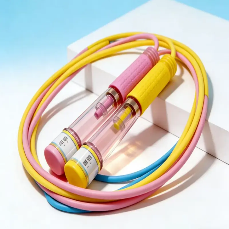 Factory Direct Kids Jump Rope Double Bearing Transparent for Preschoolers Beginners Students PE Test Speed Training Factory Direct Kids Jump Rope Double Bearing Transparent for Preschoolers Beginners Students PE Test Speed Training