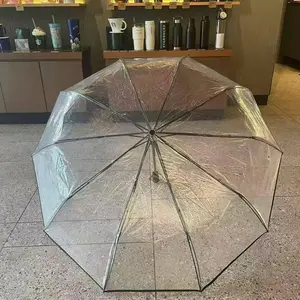 Transparent umbrella