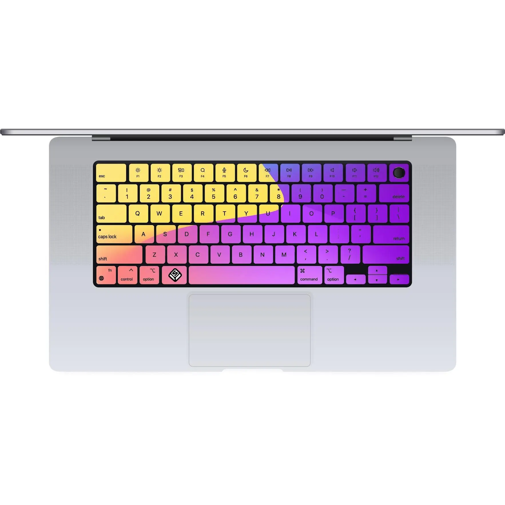 Gradient #4 MacBook Keyboard Sticker