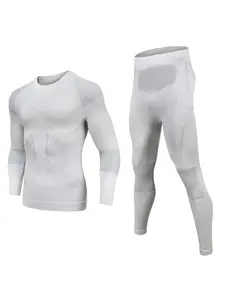 Thermal Underwear for Men, Mens Long Johns Thermal Underwear Set, Fleece Lined Base Layer for Cold Weather