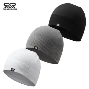 Unisex Winter Warm Skull Cap for Men Women,Lightweight Beanie Cycling Hat Breathable Helmet Liner Sports Hat
