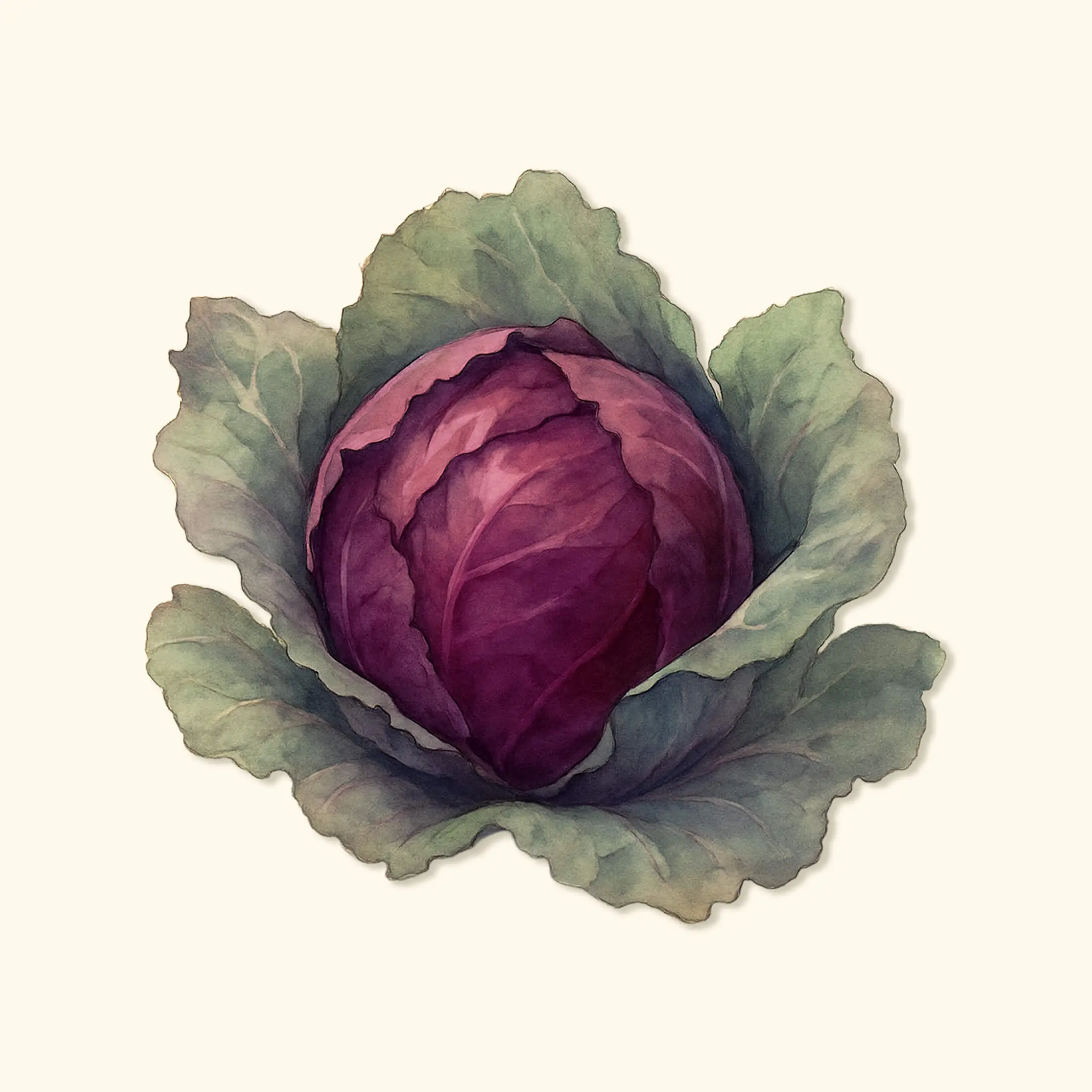 Vego Garden Organic Red Acre Cabbage Seeds
