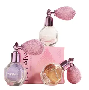 Glitter Highlighter Spray All-in-One Shimmer Mist for Face Body & Hair Long-Lasting Sparkle for Festive Parties & Daily Glam Makeup
