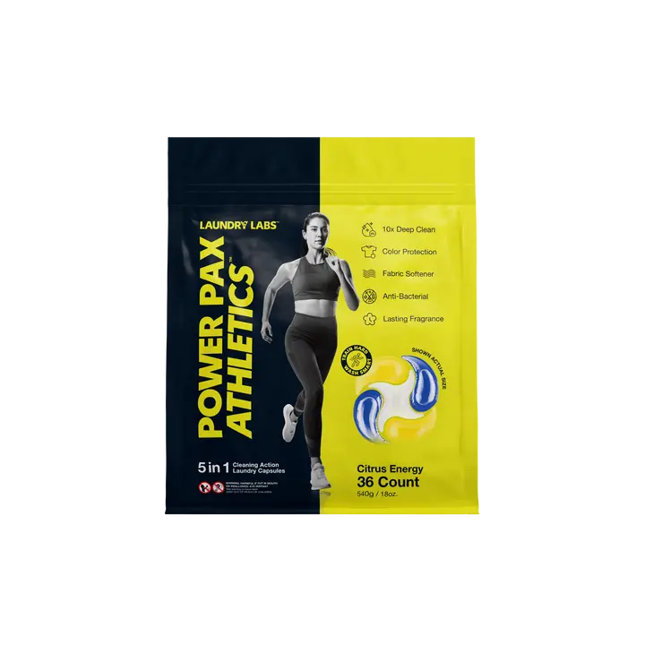Athletic Pax – High-Performance Laundry Capsules for Activewear & Sports Gear