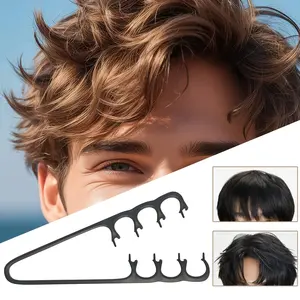 1 Pcs Fluffy Sawtooth Styling Comb - For Root Lifting & Seamless Blending, White Plastic Design, Suitable for All Hair Types, Styling Tool & Holiday Gift, Volumizing, Seamless Styling, Minimalist Look, Durable Structure