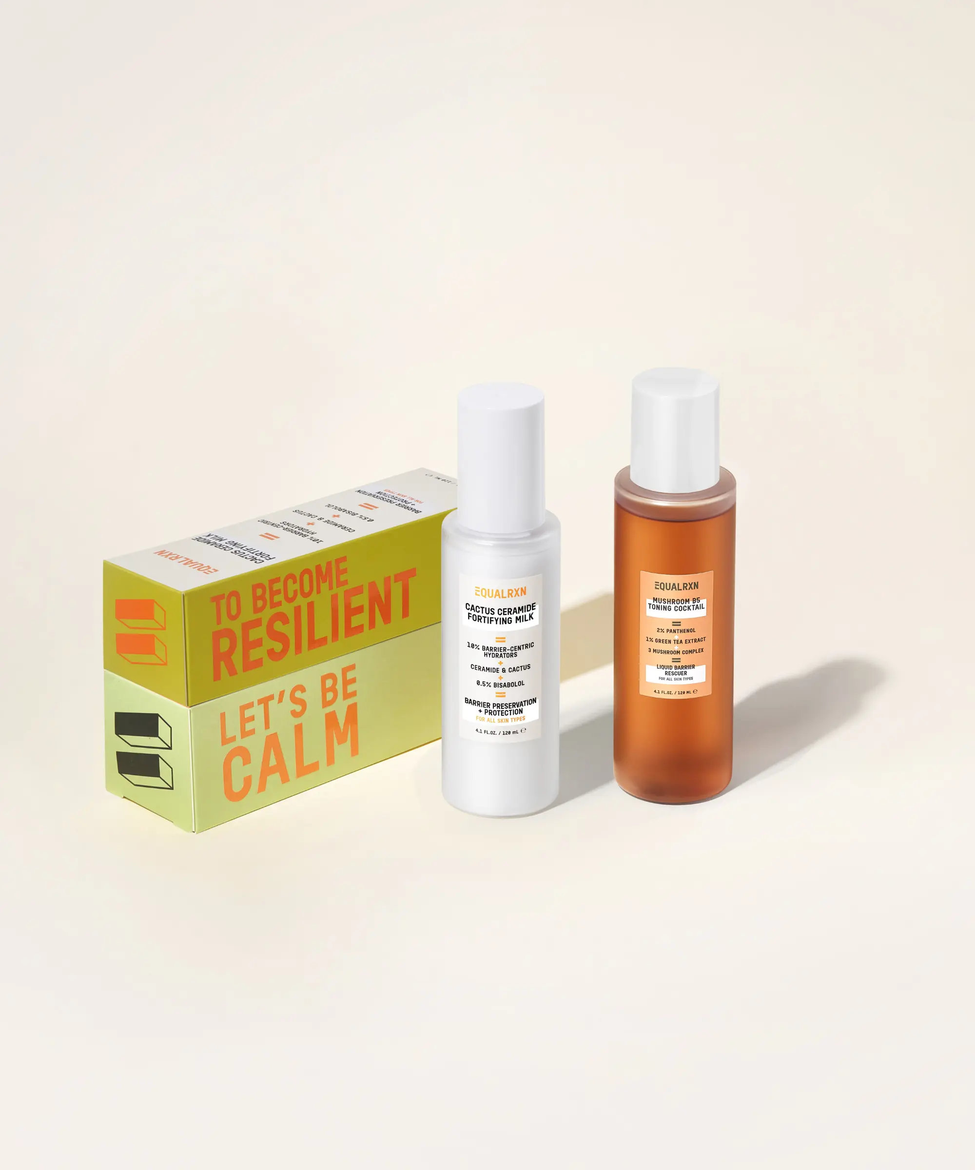 Skin Drink Bundle (Mushroom B5 Toning Cocktail + Cactus Ceramide Fortifying Milk)