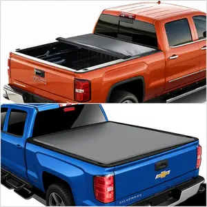For 2007-2026 Chevrolet Silverado & GMC Sierra 1500 – 5.8ft Bed – Soft Roll Up Tonneau Cover – Not for CarbonPro Bed