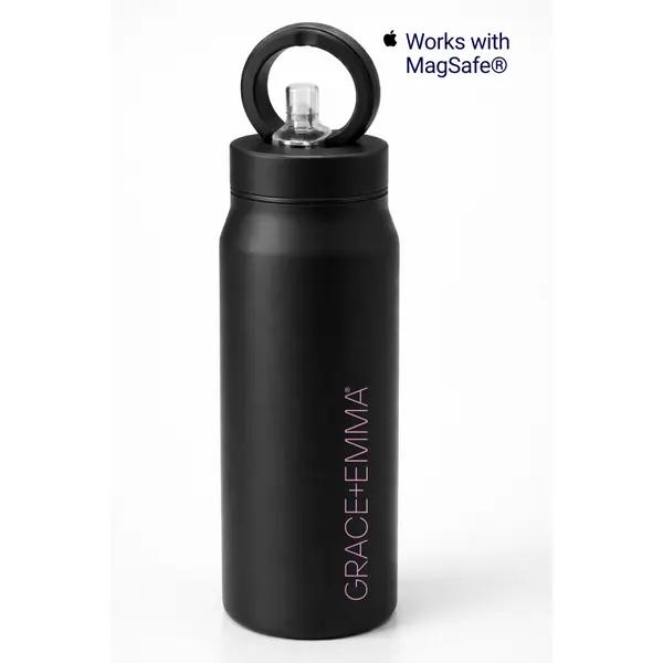 MagSafe Tripod Water Bottle, Black