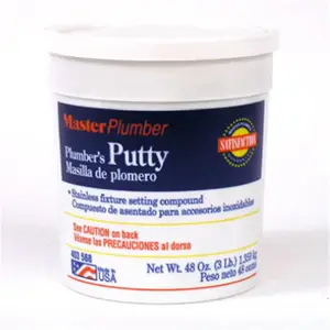 William H Harvey  3 lbs Master Plumber - Plumber Putty