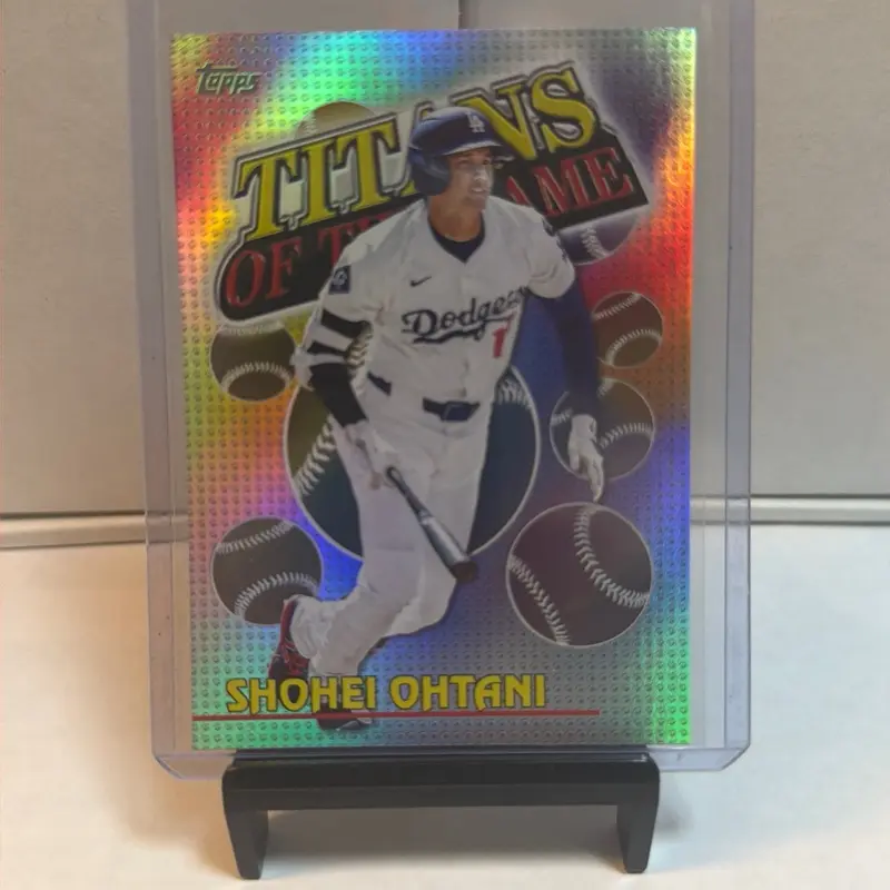 Topps 2026 Titans of the Game Shohei Ohtani TOG-1 MLB Stars SMLB-9 Collectible Card
