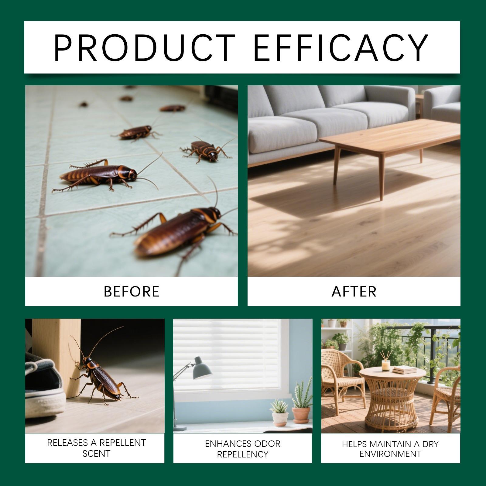 Natural Peppermint Oil Rodent Repellent 10 Pack, Botanical Mouse & Pest Deterrent for Indoors & Outdoors, Repels Squirrels, Roaches, Spiders, Pet Safe Bug Control for Home, RV & Car Engine