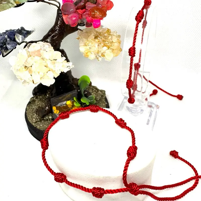 Pulsera de 7 Nudos~Handmade 7 Knots Bracelet  Protección
