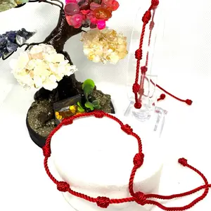 Pulsera de 7 Nudos~Handmade 7 Knots Bracelet  Protección