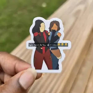 KorraSami Yuri Meme Sticker ATLA