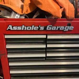 A Garage toolbox Magnet