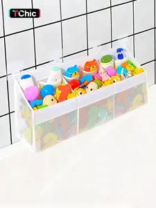 Mesh Bath Toy & Travel Toiletry Bag, Large Capacity Bath Storage Bag, Summer 2024 Fashion Bathtub Toy Organizer, without Toy and Pendant, Net Bag