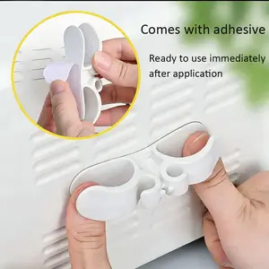 6-piece upgraded set! Food-grade silicone power cord organizer – a great helper for organizing wires in the kitchen