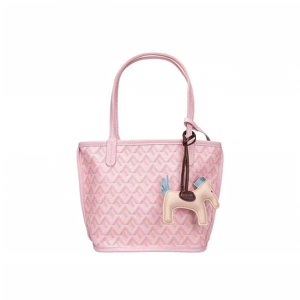 Women's Canvas Tote Bag - Fashion Summer Cute High-Capacity (Length 20 cm) Lightweight Shoulder Bag, Spacious for Daily Use, Available in 3 Sizes (Small/Medium/Large)