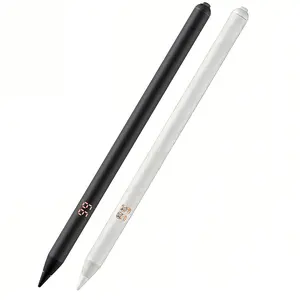 Stylus Pen for Appl iPad Pro/Air(2018-2023), A Substitute for Pencil, with Tilt Bold Function, Palm Rejection & Magnetic Attach - Digital Power Display