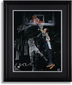 Patrick Ewing New York Knicks Framed Autographed 8" x 10" Fadeaway Shot vs. Houston Rockets Photograph - Upgrade to Suede Matting - Fanatics Authentic Certified