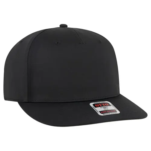 Otto - Solid Black 5 Panel Pro Style