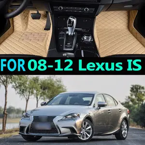Lexus IS 2008-2012 Custom-Fit Full Coverage Car Floor Mats Easy-Clean Carpet-Style Floor Mats