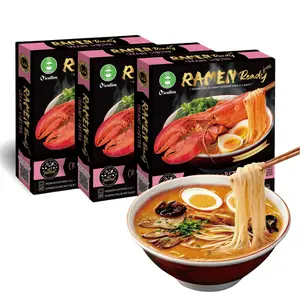 Creamy Lobster Ramen Kit - Premium Ramen - Perfect for Those Who Love Rich, Creamy Bisque Flavors Savory Premium Ramen & Ramen Noodles