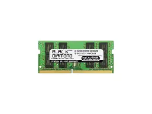 Black Diamond Memory 32GB 260-Pin DDR4 SO-DIMM DDR4 2133 (PC4 17000) Notebook Memory Model BD32G2133MQN28