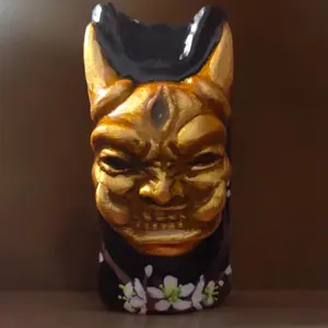 Phoenix Forge - Oni Mask Clay Lighter Cozy