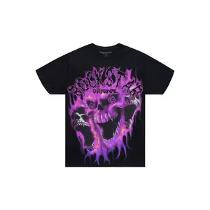 Darria Black/Purple Graphic Short Sleeve Tee