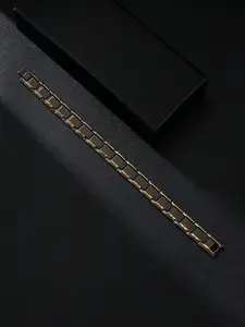 Men's Fashion Bracelet, Stainless Steel Multicolor Element Bracelet, Suitable for Various Occasions, Stylish Accessory for Men