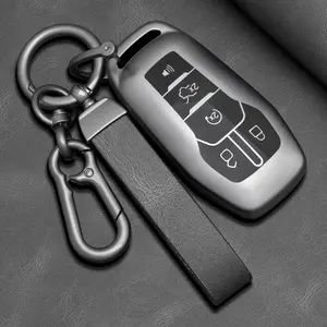 Tpu Car Key Case Cover for Ford Fusion Mondeo Mustang F-150 Explorer Edge 2015-2018, Durable Protection Accessory