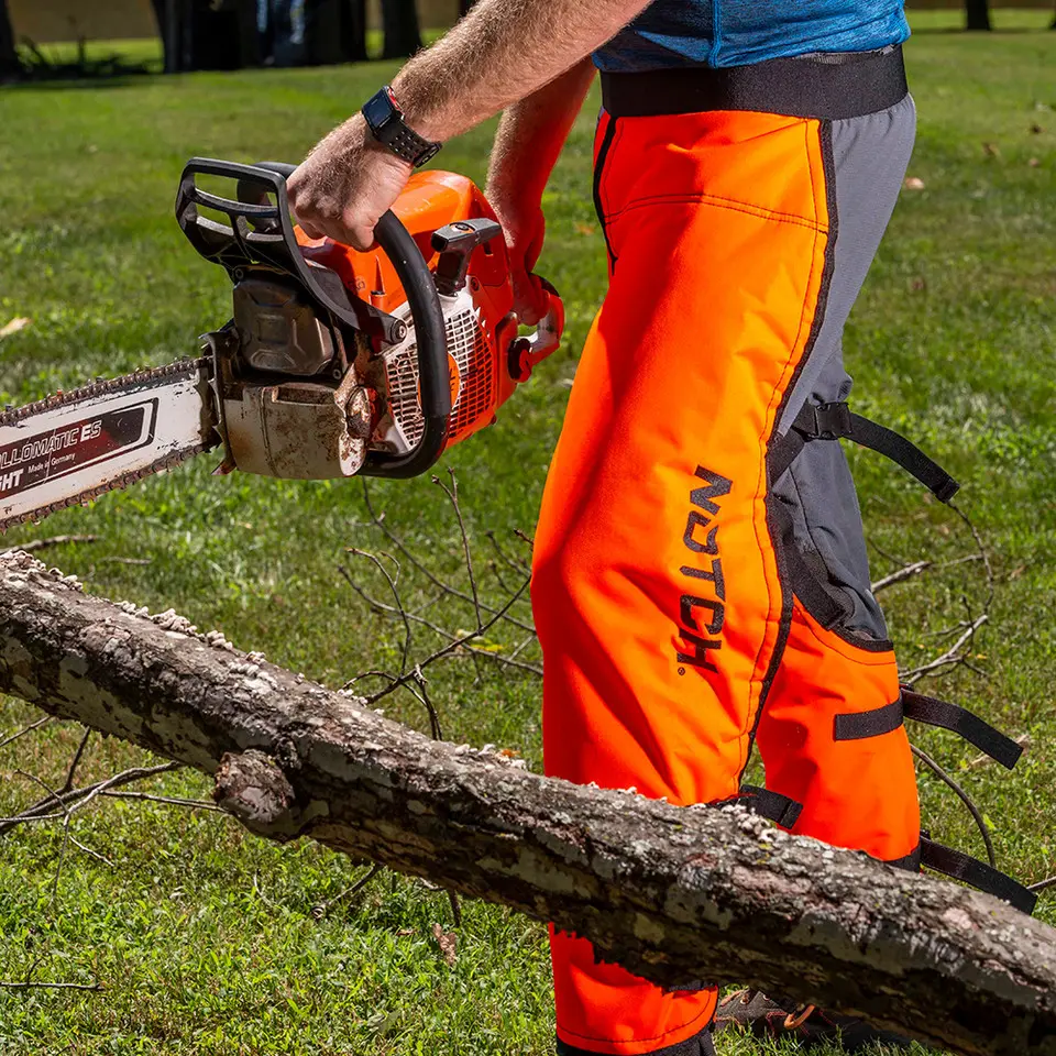 NOTCH CHAINSAW CHAPS - FULL CALF WRAP