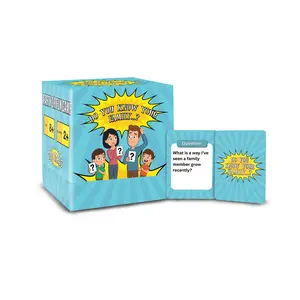 Do You Know Your Family? – Family Question Card Game for Kids, Teens & Adults | 200 Cards Game | Fun Family Game Night, Couples & Travel Card Game Gift