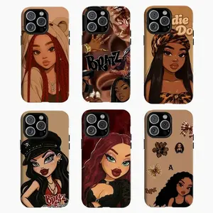 Y-Y2k American Sweetheart Style Phone Case,B.r.a.t.z Girl Phone Case, Compatible with iPhone X, 11, 12, 13, 14, 15, 16, 17 & more